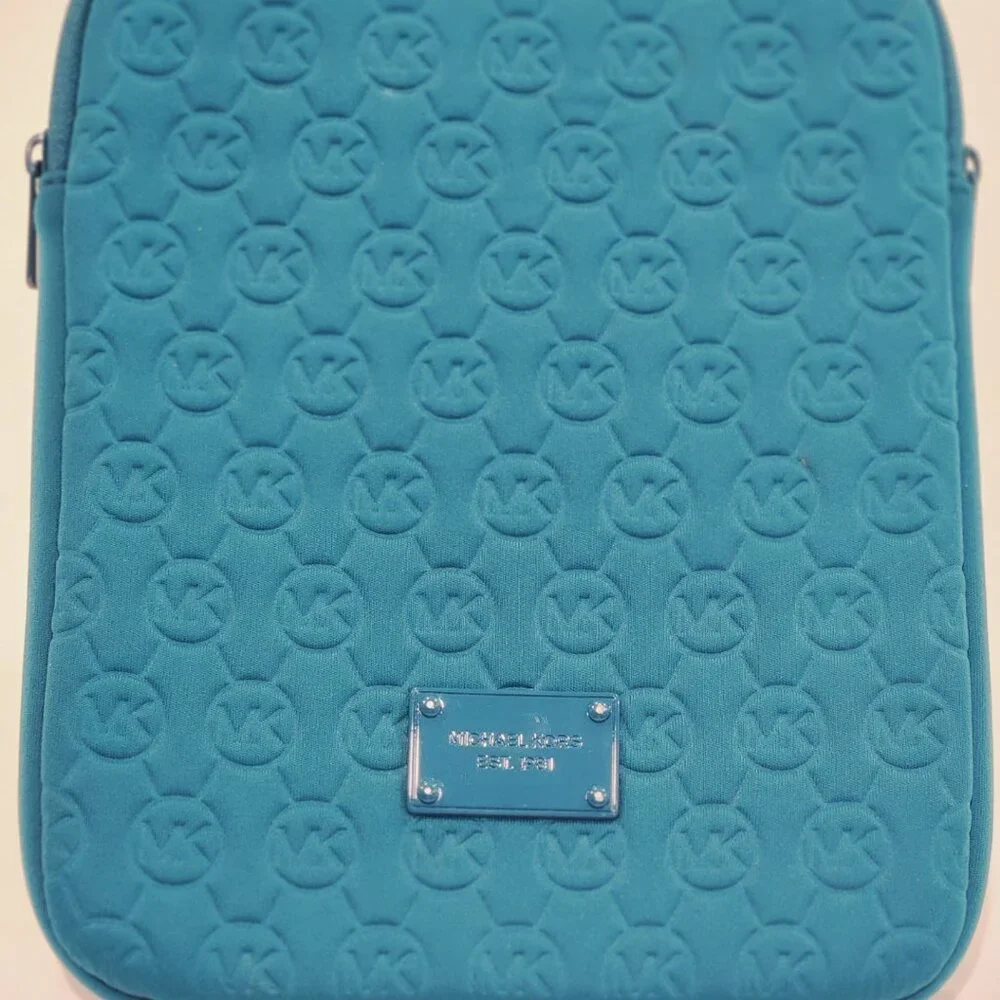 Michael Kors Soft Sided Tablet IPad Case Teal